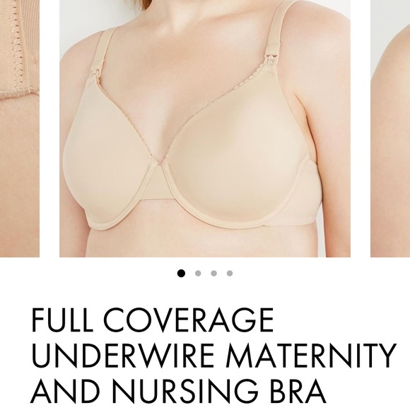 Maternity underwire full coverage nursing bra - Picture 1 of 4